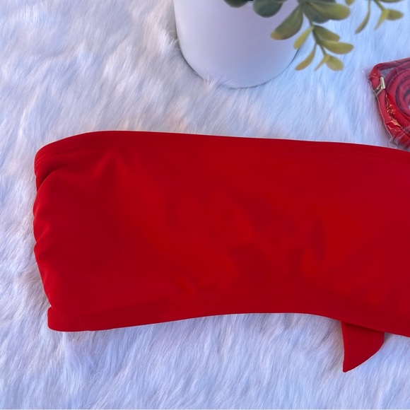 NWOT Juniors' Bandeau Bikini Top - Xhilaration SIZE M - Picture 7 of 15